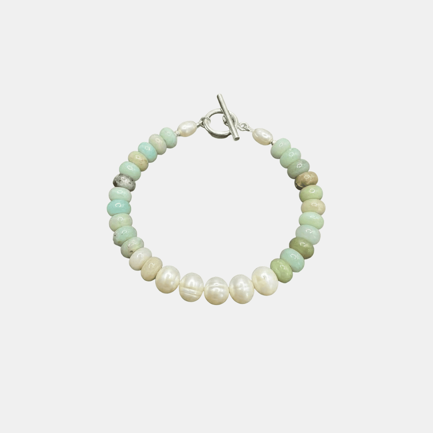 Parel Centrum Turquoise Armband