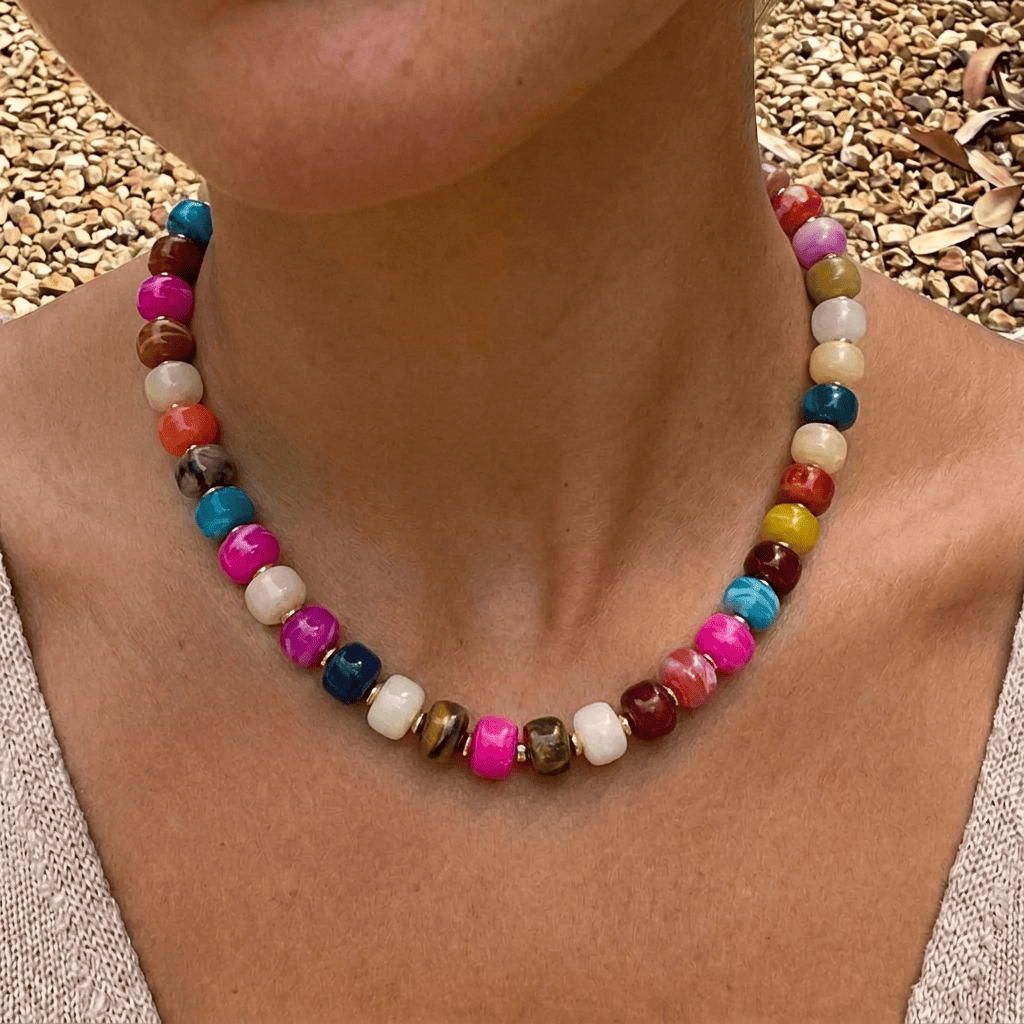Natuurlijke kralenketting