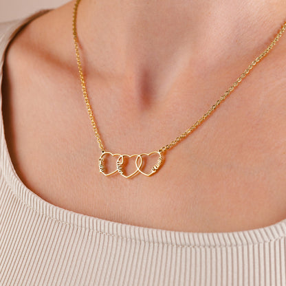 Gepersonaliseerde Hart Naam Ketting
