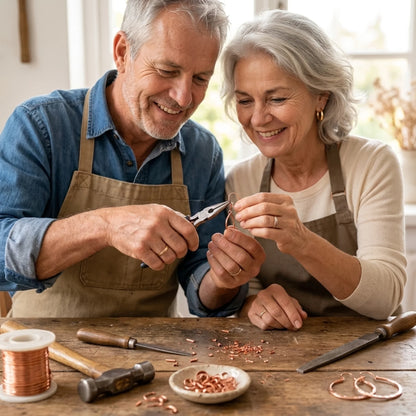 Glanz Koper Oorbellen