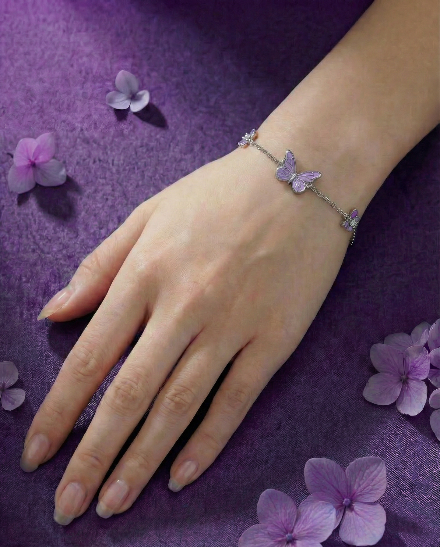 Armband Paars