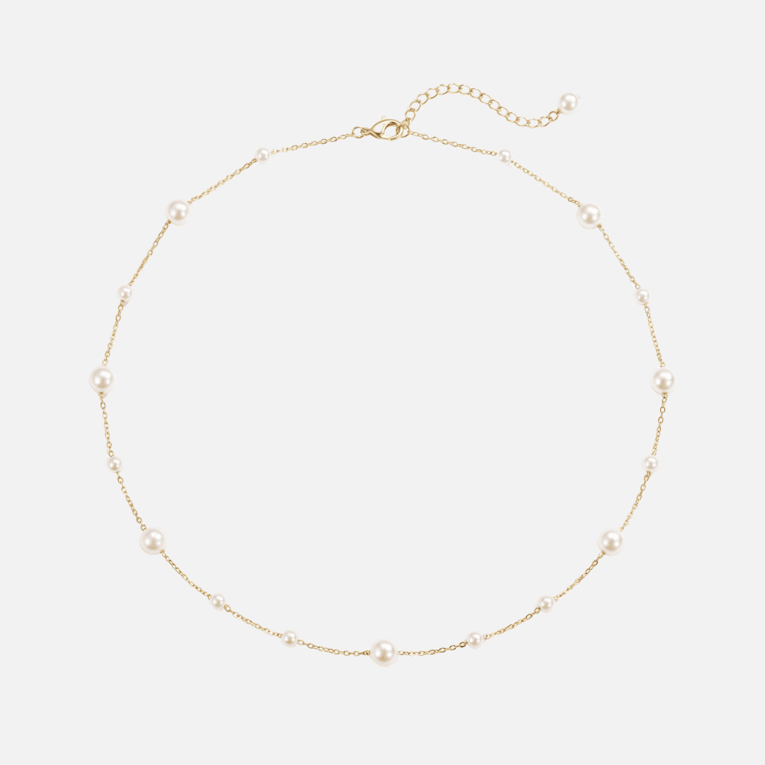 Witte Parelketting