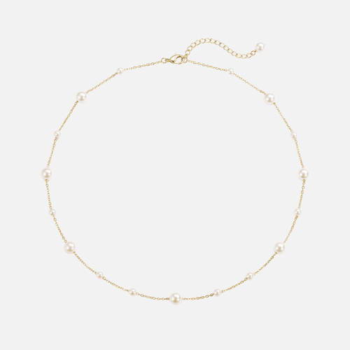 Witte Parelketting