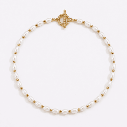 Parel Glans Ketting