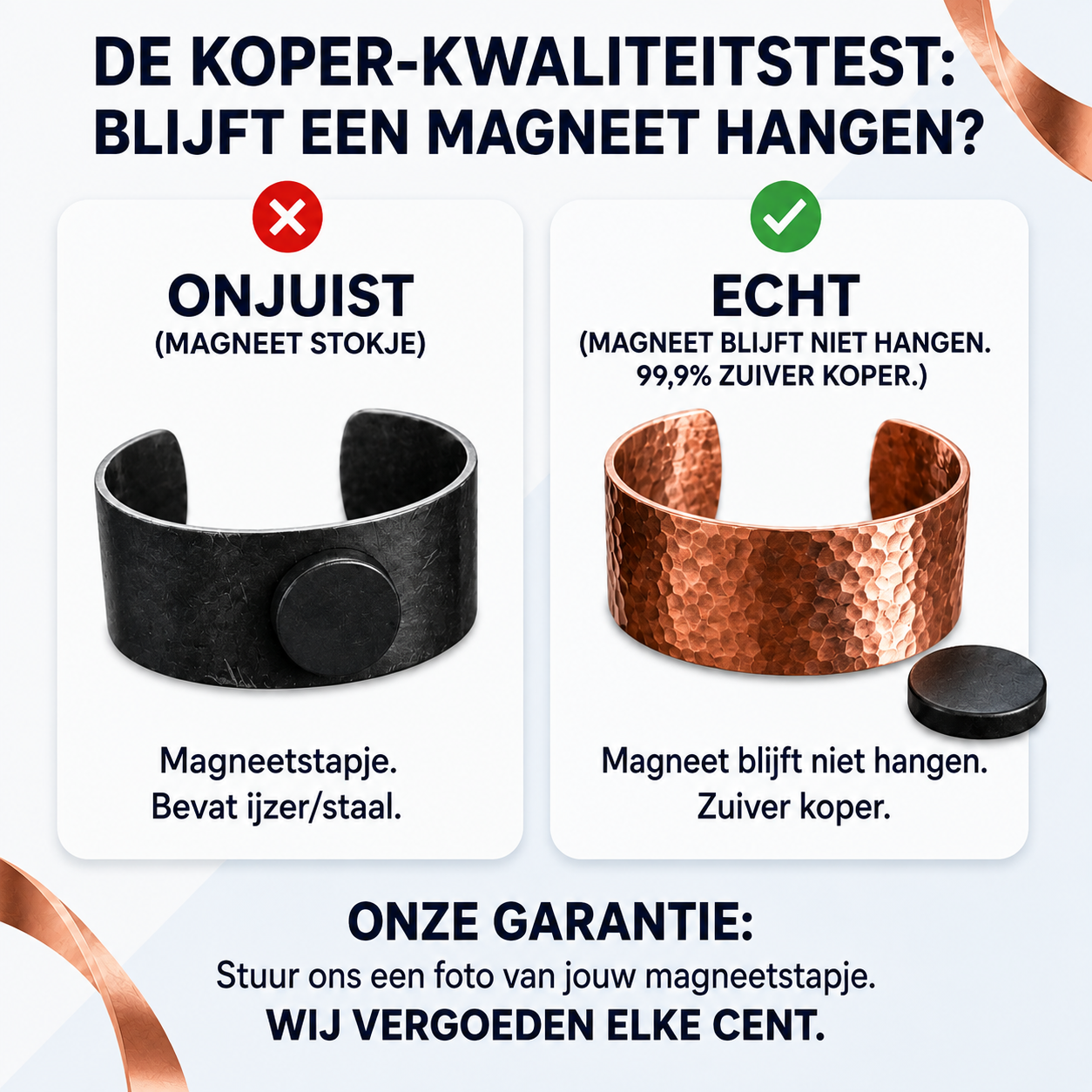 Koperen creolen „Troglodyte