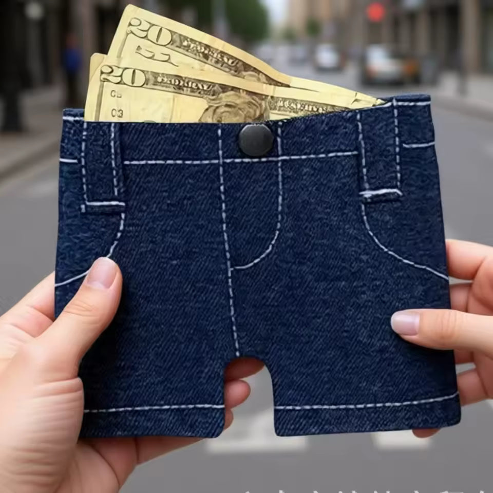 Pocket Pants - Mini Jeans Portemonnee