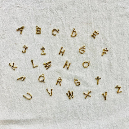 Schelpenketting met letter
