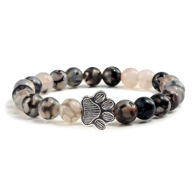 Armband met Pootje Versierd met Kralen