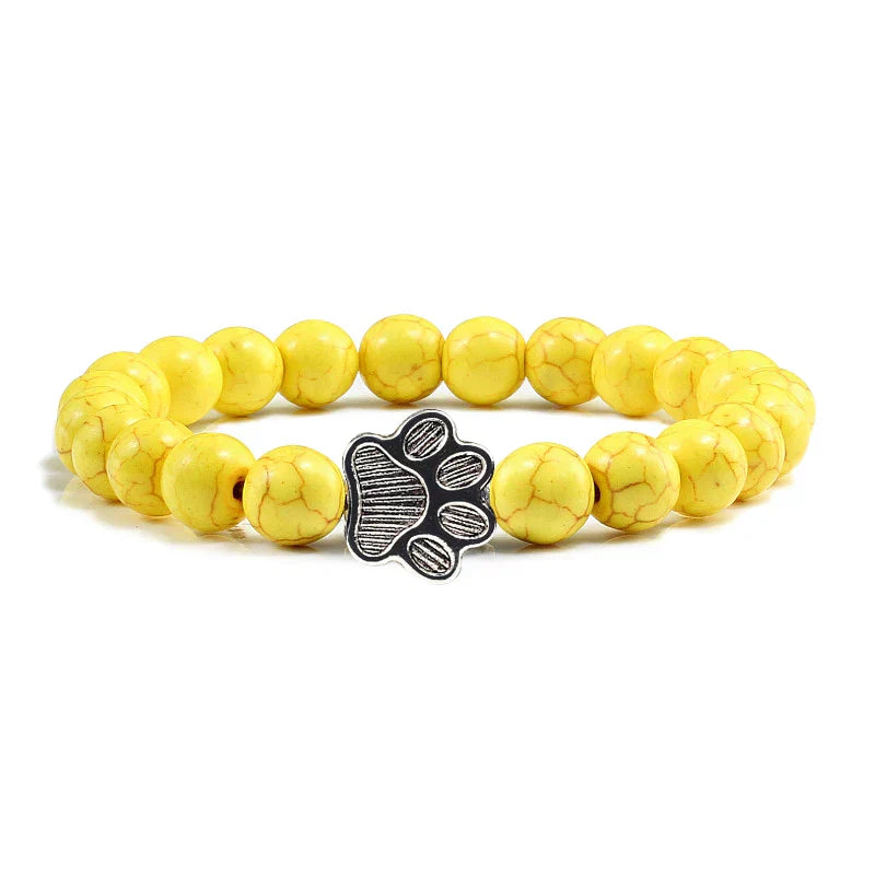 Armband met Pootje Versierd met Kralen