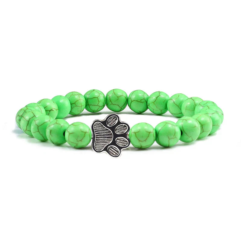 Armband met Pootje Versierd met Kralen