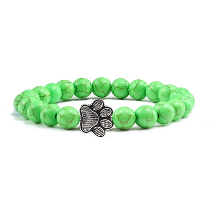Armband met Pootje Versierd met Kralen