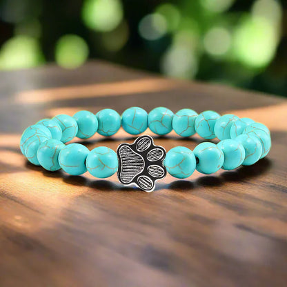Armband met Pootje Versierd met Kralen