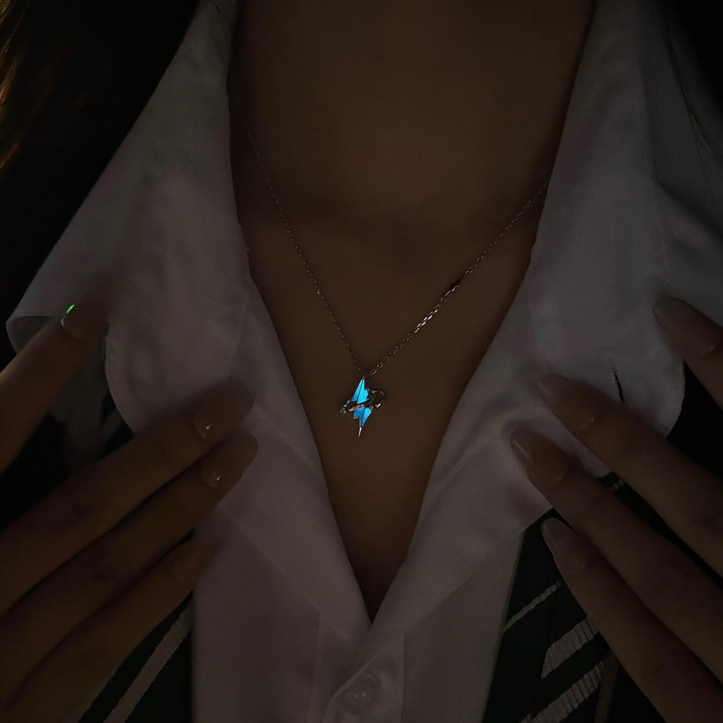 [Gelimiteerde Oplage] Luminous Aether Bolt Ketting