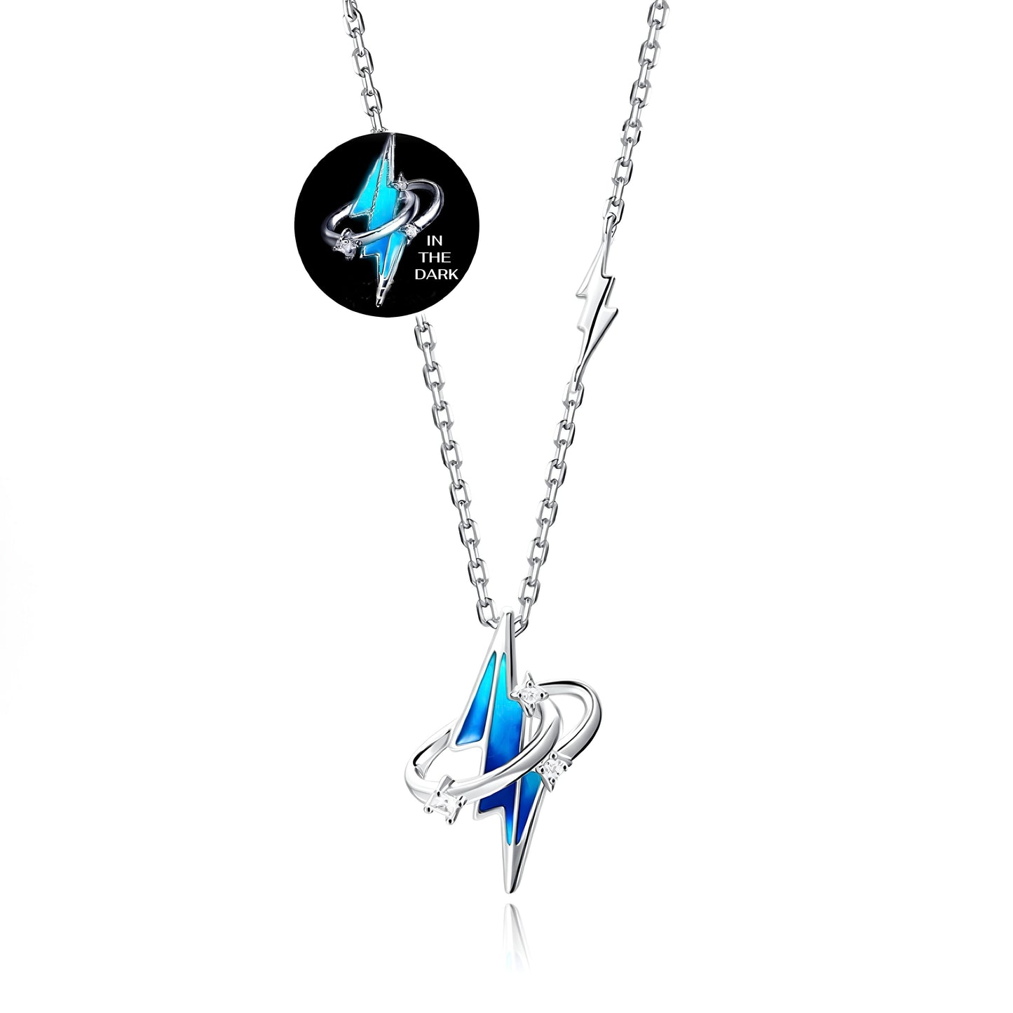 [Gelimiteerde Oplage] Luminous Aether Bolt Ketting