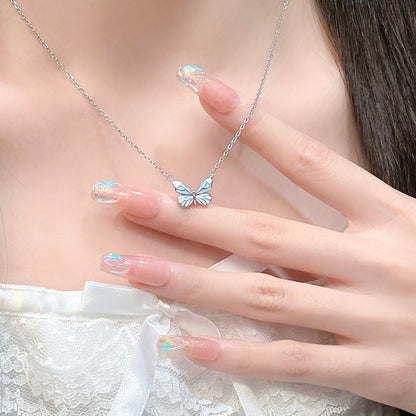 2-in-1 Set Vlinder - Blauw