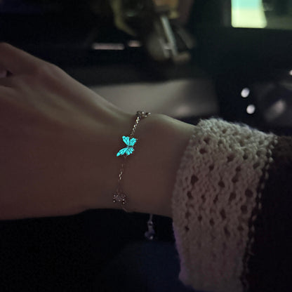 Armband Vlinder - Blauw