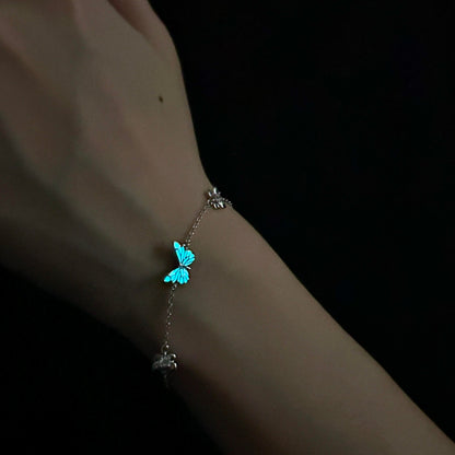 Armband Vlinder - Blauw