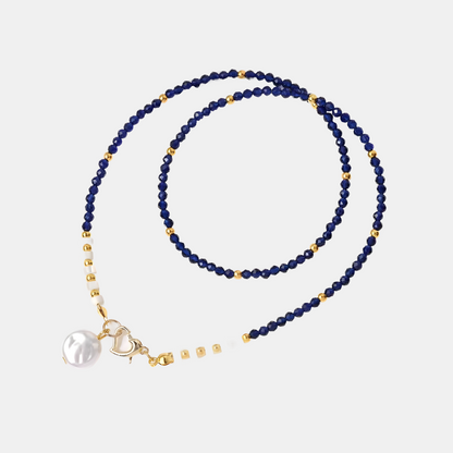 Isla Beaded Pearl Necklace