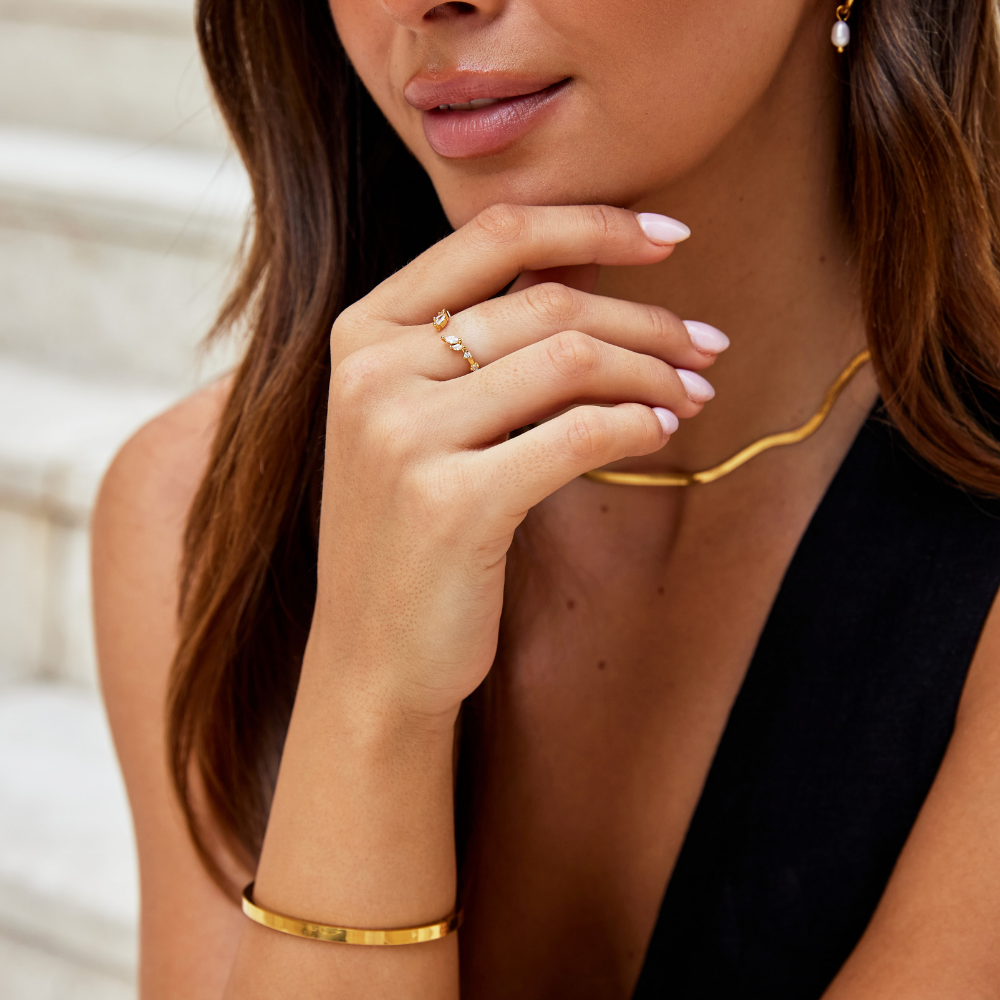 Vrede – Kristal Gouden Rank Ring