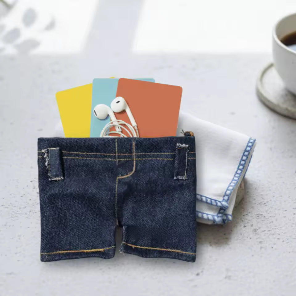 Pocket Pants - Mini Jeans Portemonnee