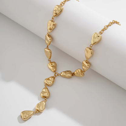 Lariat Ketting Geïnspireerd op Moderne Steen