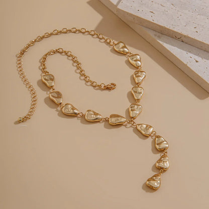 Lariat Ketting Geïnspireerd op Moderne Steen