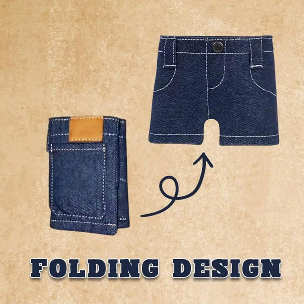 Pocket Pants - Mini Jeans Portemonnee