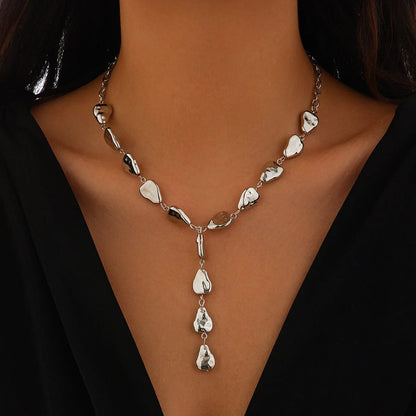 Lariat Ketting Geïnspireerd op Moderne Steen