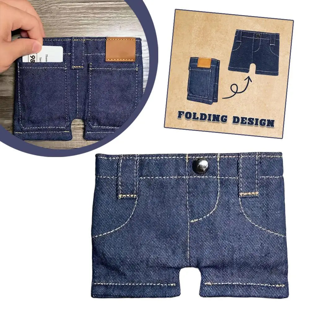 Pocket Pants - Mini Jeans Portemonnee