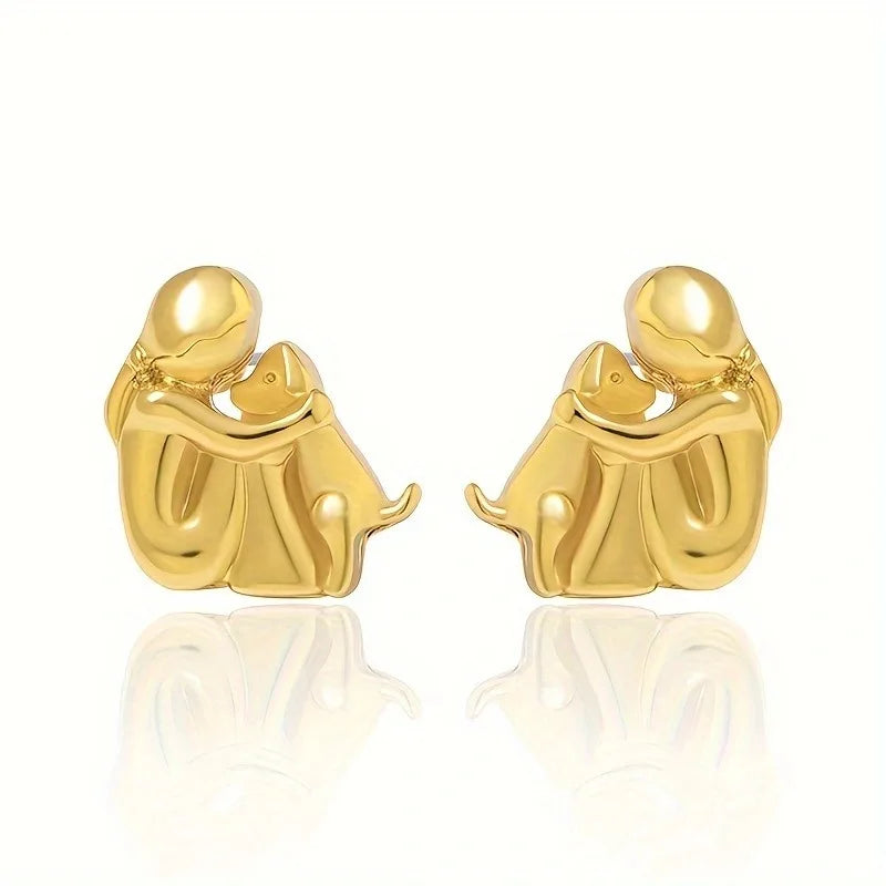 Hug Oorbellen in Zilver en Goud