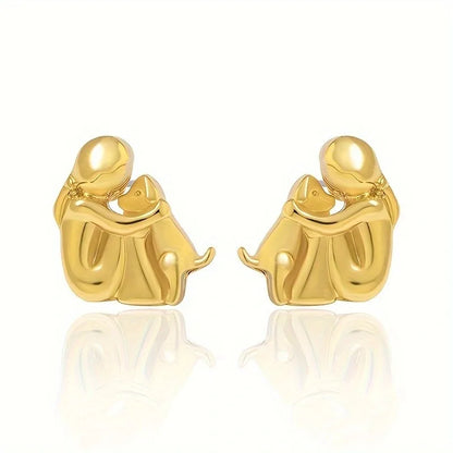 Hug Oorbellen in Zilver en Goud