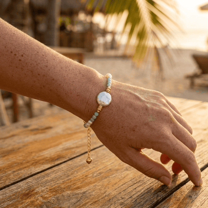 Aqua Parel Armband