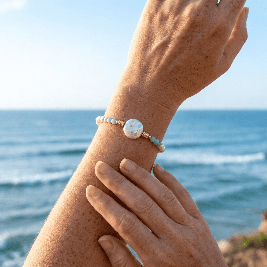 Aqua Parel Armband