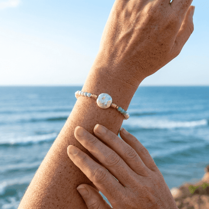 Aqua Parel Armband