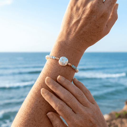 Aqua Parel Armband