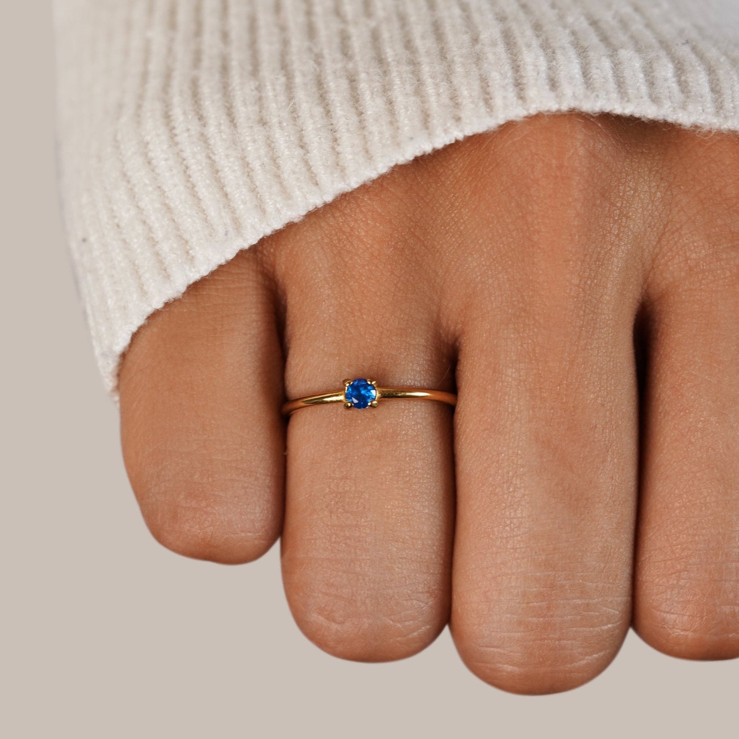 Gouden Geboortesteen Ringen