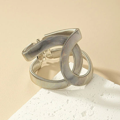 Chunky Spiraal Cuff Bracelet