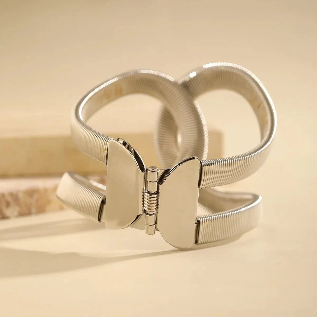 Chunky Spiraal Cuff Bracelet