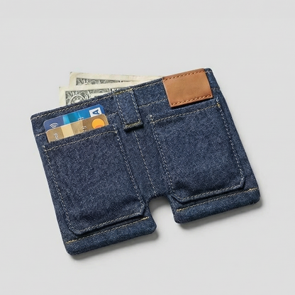 Pocket Pants - Mini Jeans Portemonnee
