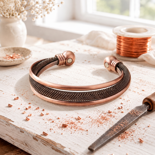 Lattice Koperen Armband