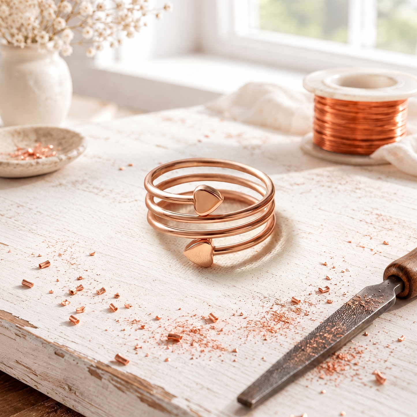 Lovecoil Koperen Ring