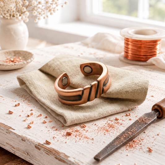 Skein Koperen Ring