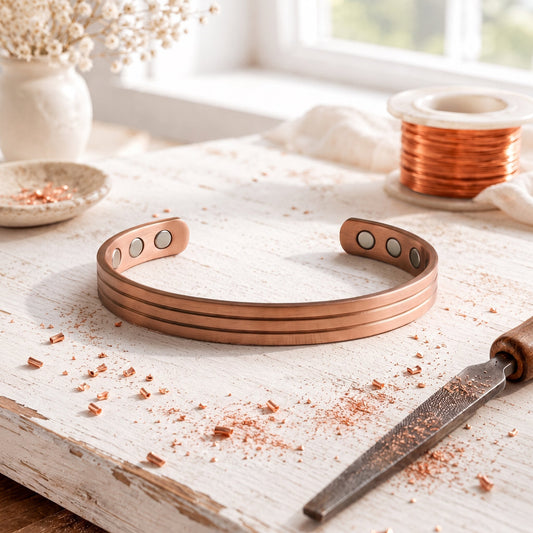 Furrow Koperen Armband