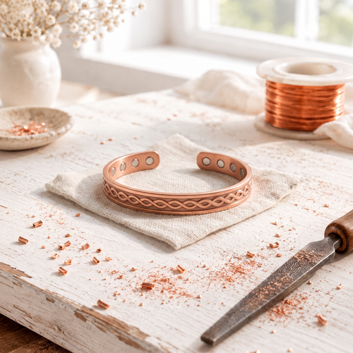 Rivulet Koperen Armband