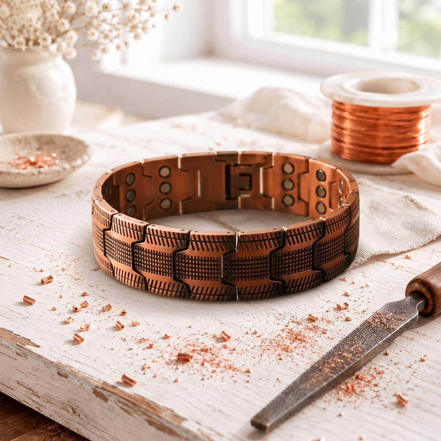 Pijlpunt Koperen Armband
