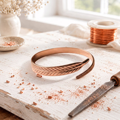 Petal Koperen Armband