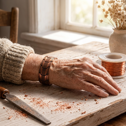 Pijlpunt Koperen Armband