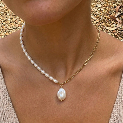 Barok Parel Ketting