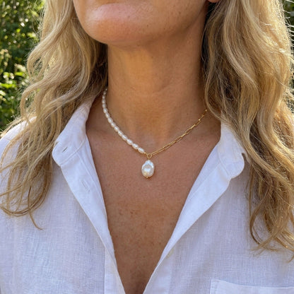 Barok Parel Ketting