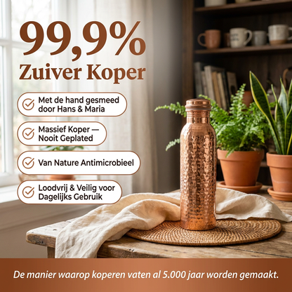 Pure Copper Water Bottle